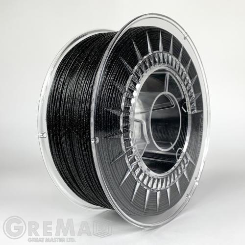 PET - G Devil Design PET-G filament 1.75 mm, 1 kg (2.2 lbs) - galaxy black